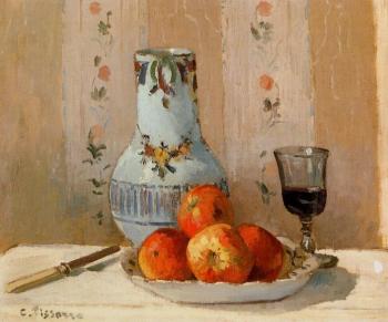 卡米耶 畢沙羅 Still Life with Apples and Pitcher 卡米耶 畢沙羅 Still Life with Apples and Pitcher
